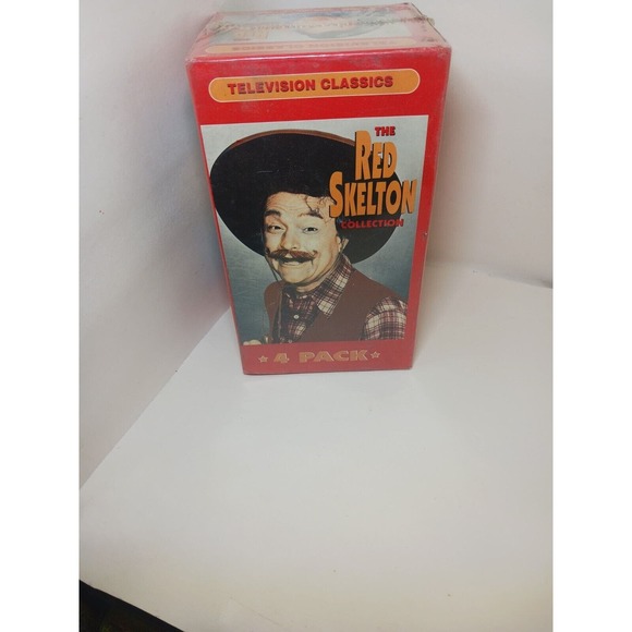 The Red Skelton Collection 4 Pack Box Set VHS New Factory Sealed Collectible - Picture 5 of 6